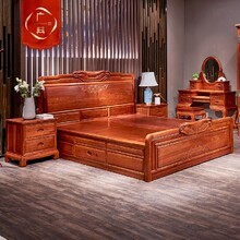 紅木床圖片大全 各種款式紅木床產(chǎn)品圖欣賞【15圖