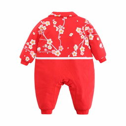 萌娃新年穿搭指南 寶然唐裝連體哈衣，蜜芽精選之選